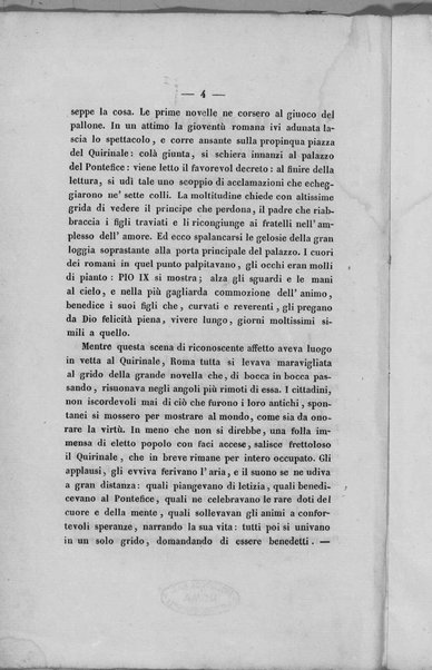 Il perdono. Feste del popolo romano